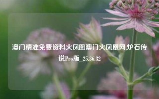 澳门精准免费资料火凤凰澳门火凤凰网,炉石传说Pro版_25.36.32