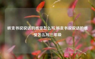 听支书说说话的感受怎么写,听支书说说话的感受怎么写三年级