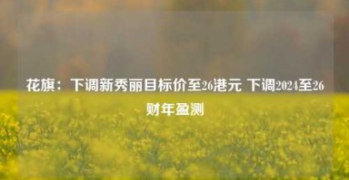 花旗：下调新秀丽目标价至26港元 下调2024至26财年盈测