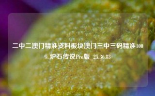 二中二澳门精准资料板块澳门三中三码精准100%,炉石传说Pro版_25.36.83