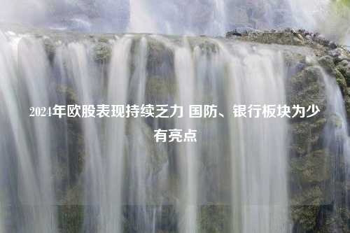 2024年欧股表现持续乏力 国防、银行板块为少有亮点